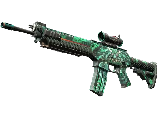 SG 553 | Dragon Tech (Minimal Wear)