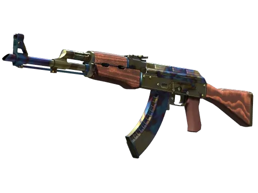Souvenir AK-47 | Case Hardened (Field-Tested)