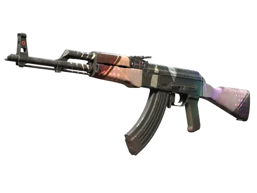 Souvenir AK-47 | Crossfade (Well-Worn)