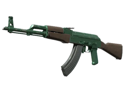 Souvenir AK-47 | Wintergreen (Well-Worn)
