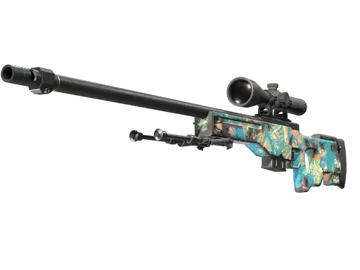 Souvenir AWP | Silk Tiger (Well-Worn)