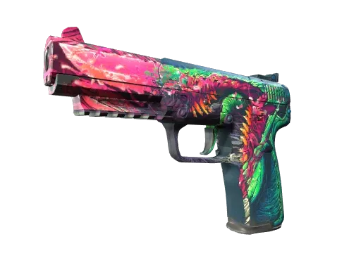 Souvenir Five-SeveN | Hyper Beast (Well-Worn)
