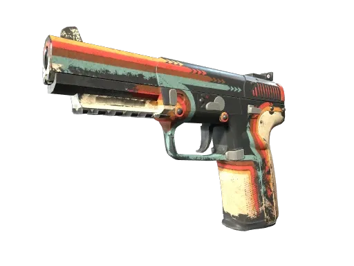 Souvenir Five-SeveN | Retrobution (Battle-Scarred)