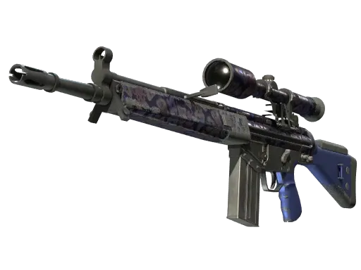 Souvenir G3SG1 | Violet Murano (Well-Worn)