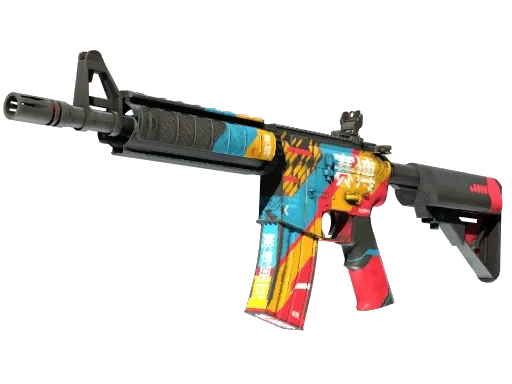 Souvenir M4A4 | Cyber Security (Well-Worn)
