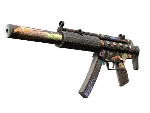 Souvenir MP5-SD | Necro Jr. (Well-Worn)