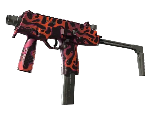 Souvenir MP9 | Ruby Poison Dart (Minimal Wear)