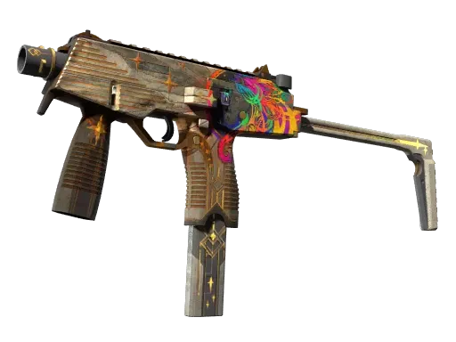Souvenir MP9 | Starlight Protector (Battle-Scarred)