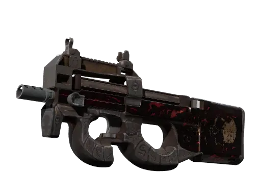 Souvenir P90 | Shallow Grave (Well-Worn)