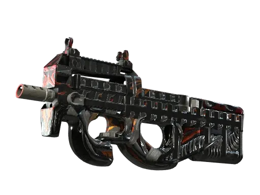 Souvenir P90 | Vent Rush (Well-Worn)