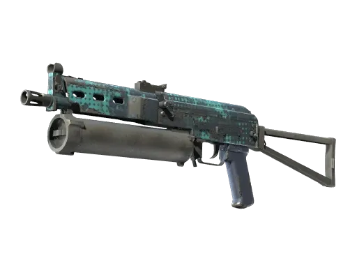 Souvenir PP-Bizon | Cobalt Halftone (Well-Worn)