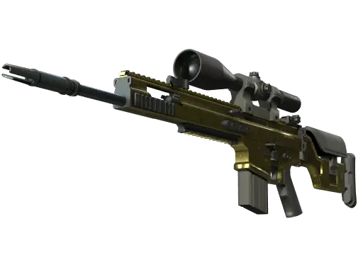 Souvenir SCAR-20 | Brass (Field-Tested)
