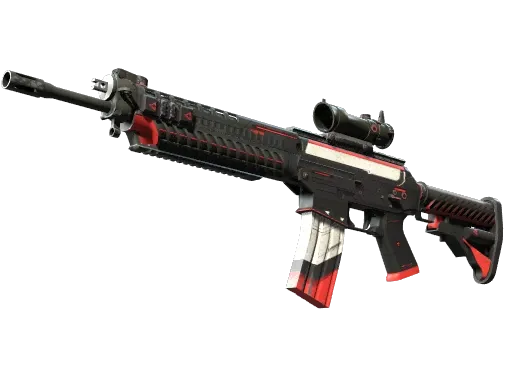 Souvenir SG 553 | Cyrex (Well-Worn)