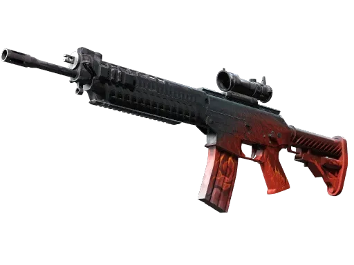 Souvenir SG 553 | Darkwing (Well-Worn)