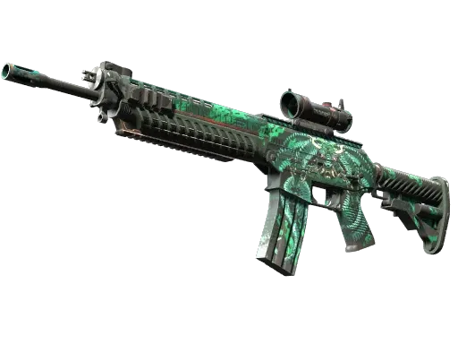 Souvenir SG 553 | Dragon Tech (Field-Tested)