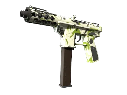 Souvenir Tec-9 | Bamboo Forest (Well-Worn)