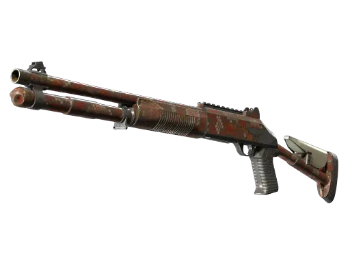Souvenir XM1014 | Red Python (Well-Worn)