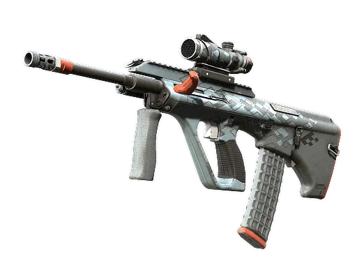 StatTrak™ AUG | Trigger Discipline (Well-Worn)