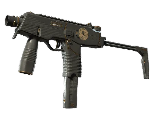 StatTrak™ MP9 | Broken Record (Battle-Scarred)