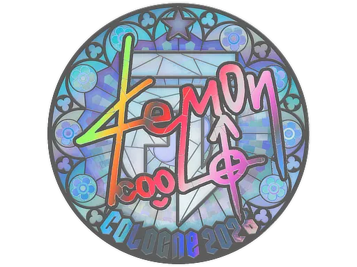 Sticker | dem0n (Holo) | Cologne 2026
