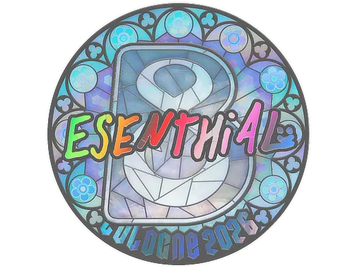 Sticker | esenthial (Holo) | Cologne 2026
