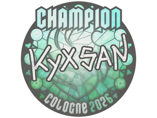 Sticker | kyxsan (Champion) | Cologne 2026