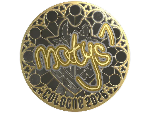 Sticker | MATYS (Gold) | Cologne 2026