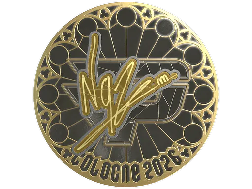 Sticker | NQZ (Gold) | Cologne 2026