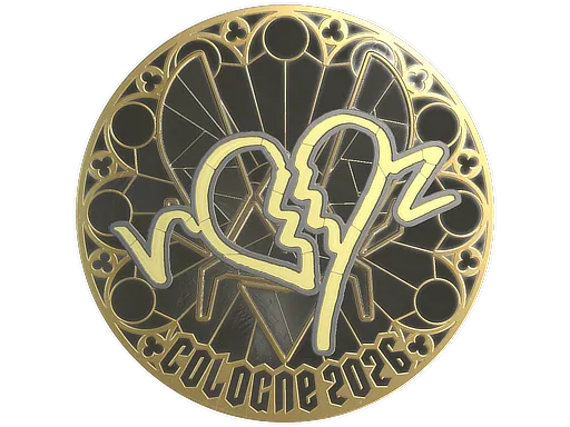 Sticker | ropz (Gold) | Cologne 2026