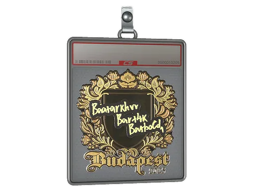 Sticker Slab | Bart4k (Gold) | Budapest 2025