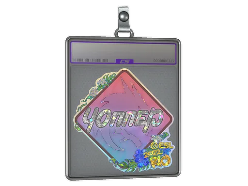Sticker Slab | chopper (Glitter) | Rio 2022