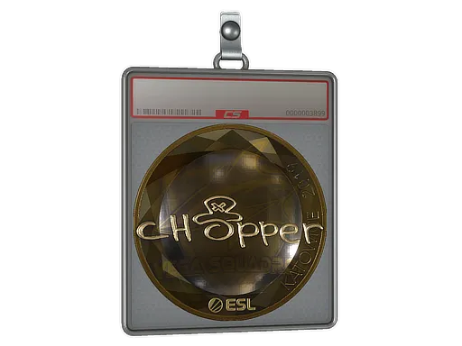 Sticker Slab | chopper (Gold) | Katowice 2019