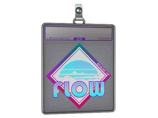 Sticker Slab | Cotton Candy Flow (Holo)