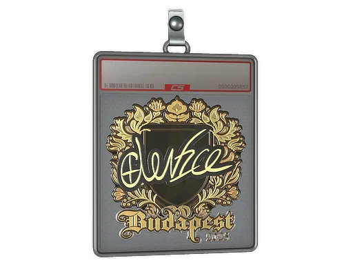 Sticker Slab | device (Gold) | Budapest 2025
