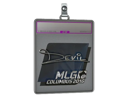 Sticker Slab | DEVIL (Foil) | MLG Columbus 2016
