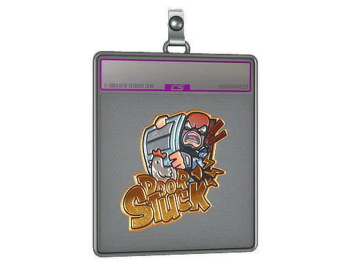 Sticker Slab | Door Stuck (Foil)