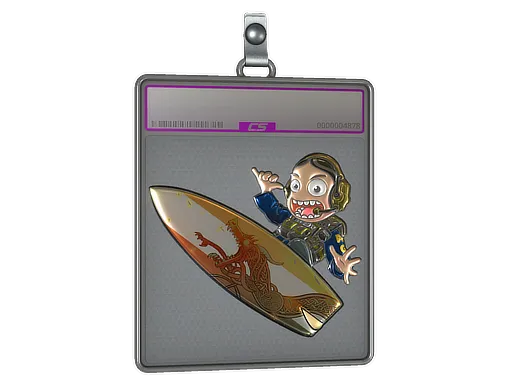 Sticker Slab | Dragon Lore Surf Ava (Foil)