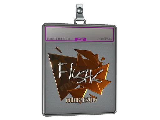 Sticker Slab | flusha (Foil) | Cologne 2016
