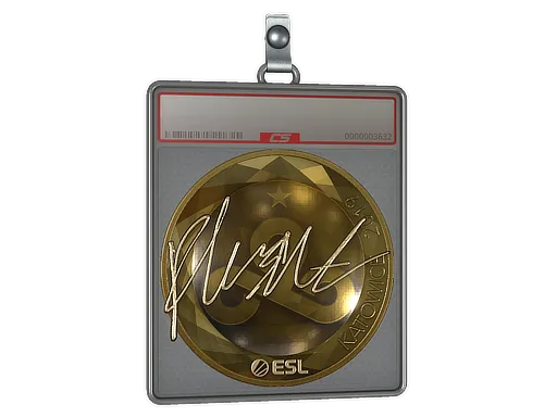 Sticker Slab | flusha (Gold) | Katowice 2019