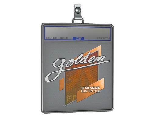 Sticker Slab | Golden | Boston 2018