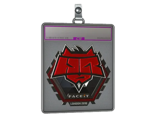 Sticker Slab | HellRaisers (Foil) | London 2018