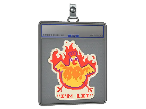 Sticker Slab | I'm Lit