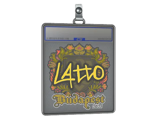 Sticker Slab | latto | Budapest 2025