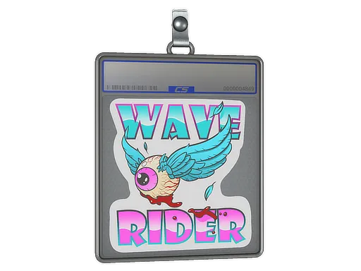 Sticker Slab | Miami Wave Rider