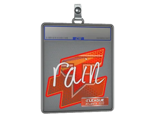Sticker Slab | rain | Atlanta 2017