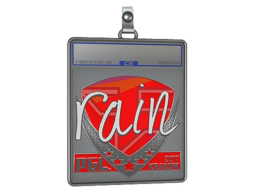 Sticker Slab | rain | Krakow 2017