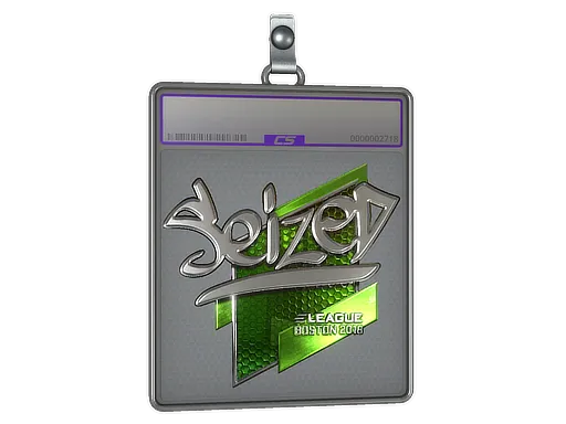 Sticker Slab | seized (Foil) | Boston 2018