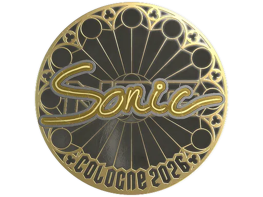 Sticker | Sonic (Gold) | Cologne 2026