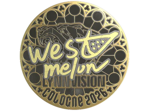 Sticker | westmelon (Gold) | Cologne 2026