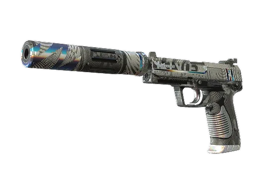 USP-S | Spiral Glitch (Well-Worn)
